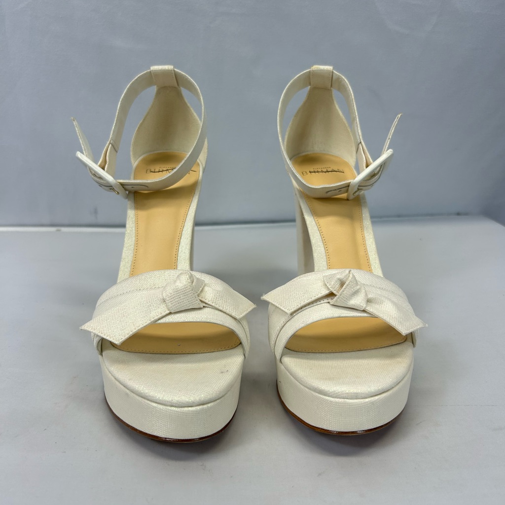 Alexandre Birman Clarita Leather & Textile Platform Sandals
